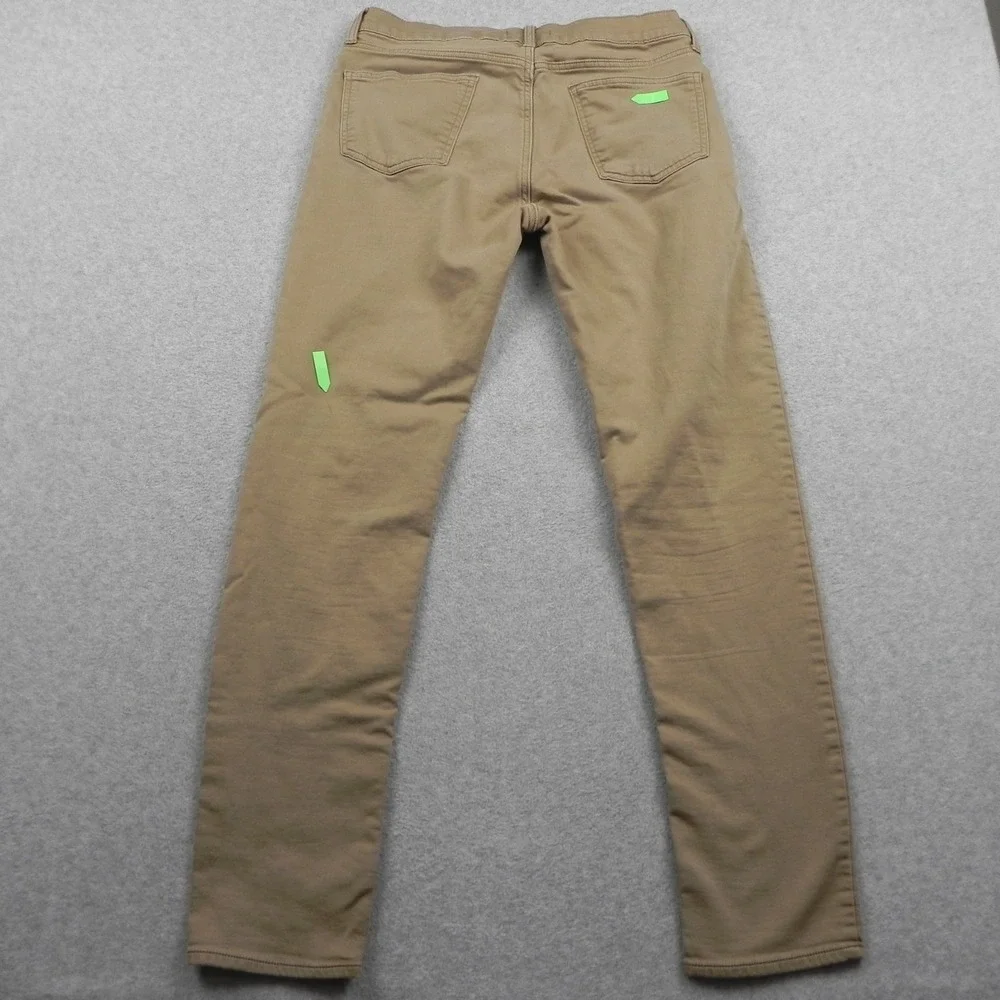 Banana Republic Jeans Mens 32x30 Slim Straight 5-Pocket Stretch Flex Denim Brown